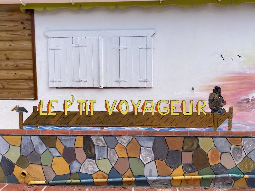 peinture murale terre de haut