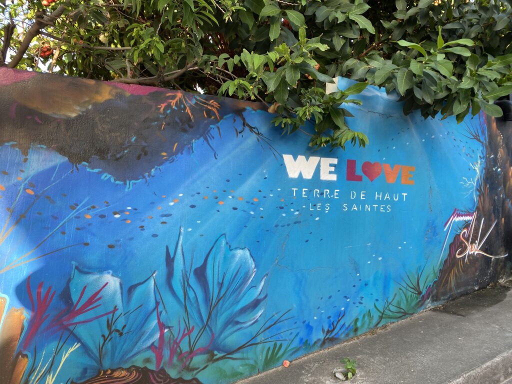 street art terre de haut