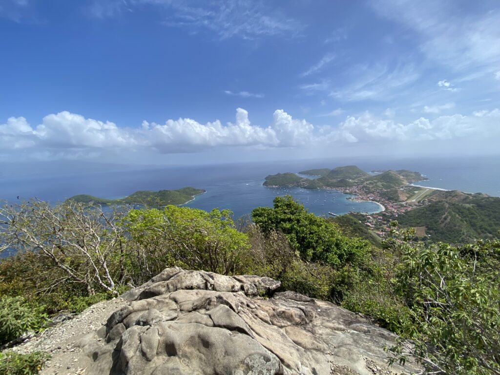 point de vue sur les saintes
