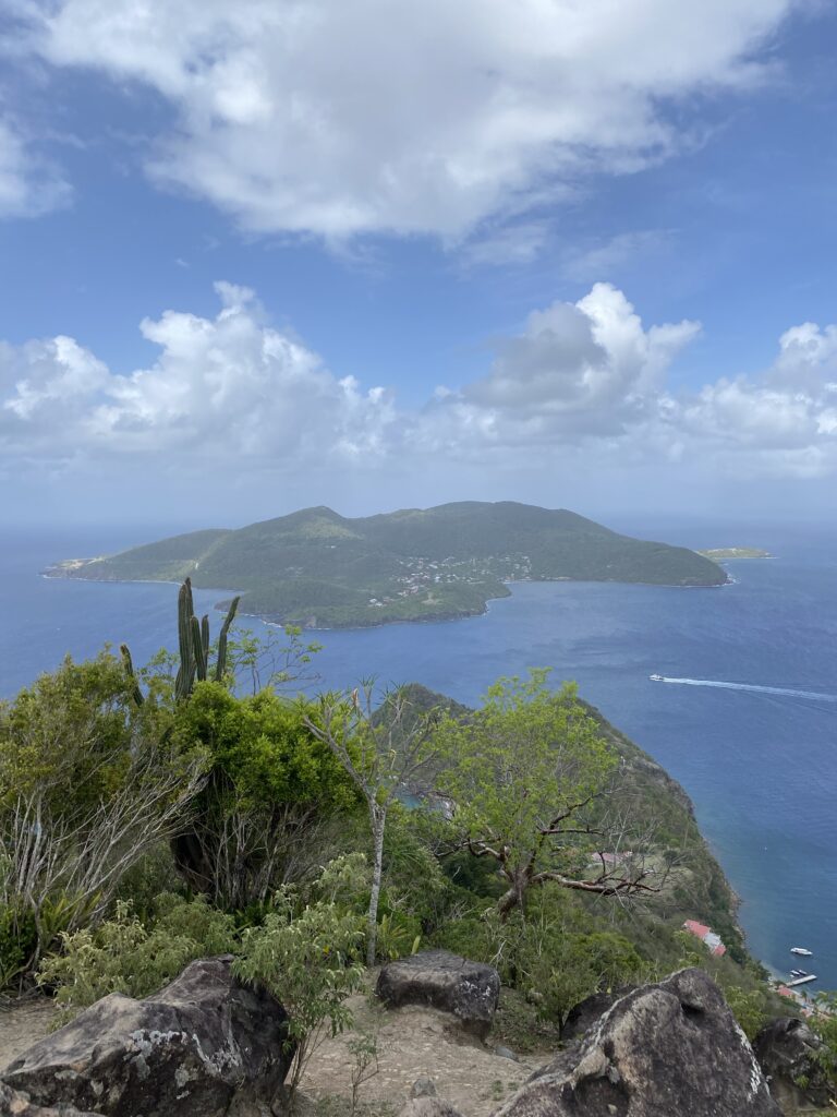 vue sur terre de bas
